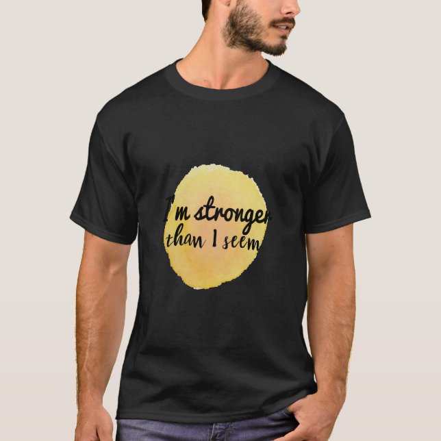 självaccepterande inspirerande offerter t shirt (Framsida)