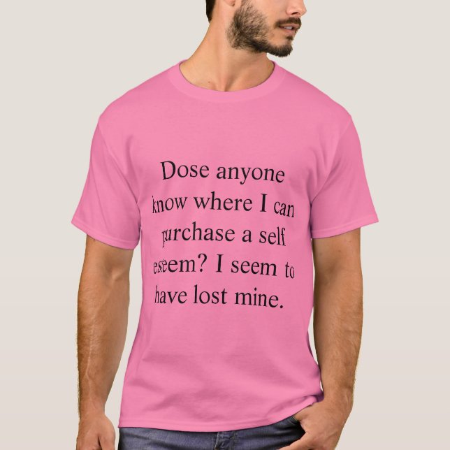SjälvaktningT-tröja T-shirt (Framsida)