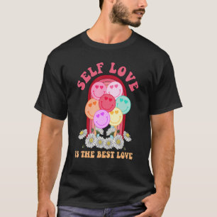 Självaste Kärlek är den bästa Kärlek-hjärtans dag T Shirt