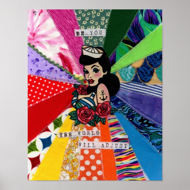 Självaste kärlek - må du vara du i världen? poster (Framsidan)