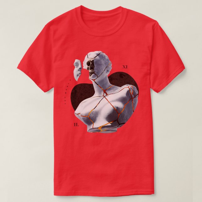 Självavböjning T Shirt (Design framsida)