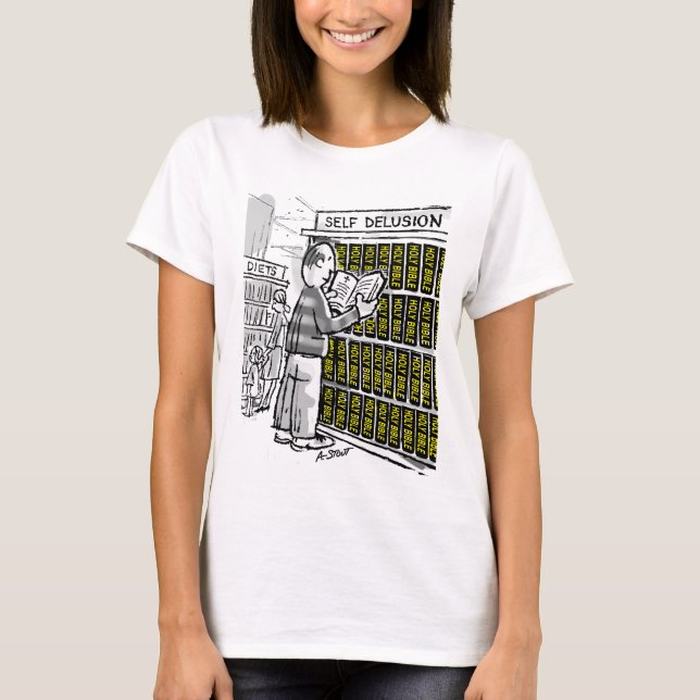 Självbedrägeri! - t shirt (Framsida)