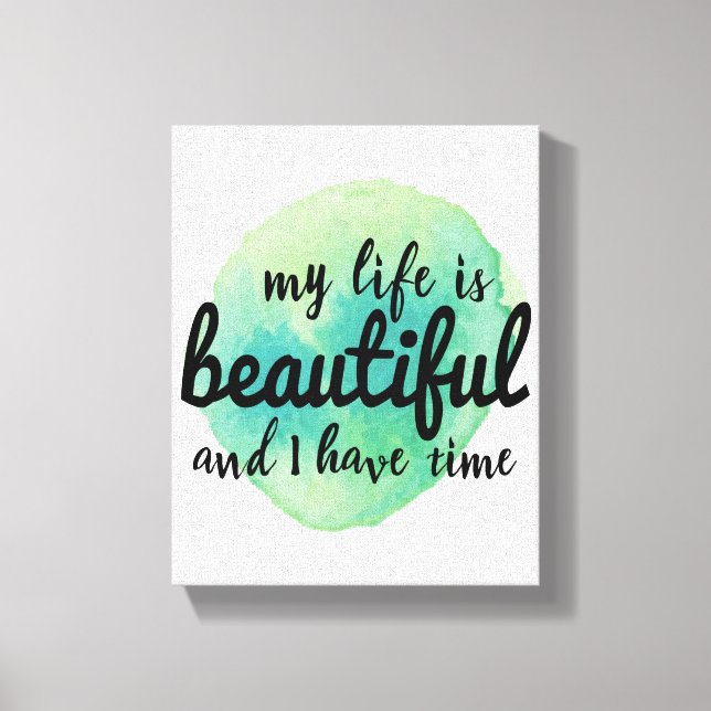 självbekräftelse från kärlek för livstidsgodkännan canvastryck (Framsida)