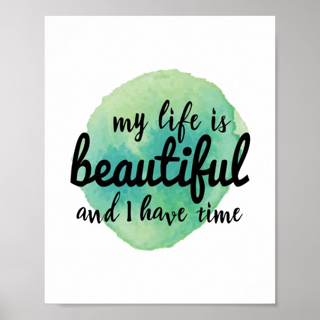 självbekräftelse från kärlek för livstidsgodkännan poster (Framsidan)