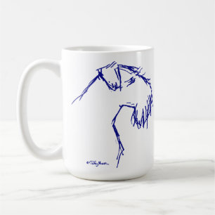 Självbelåten Terriermugg Kaffemugg