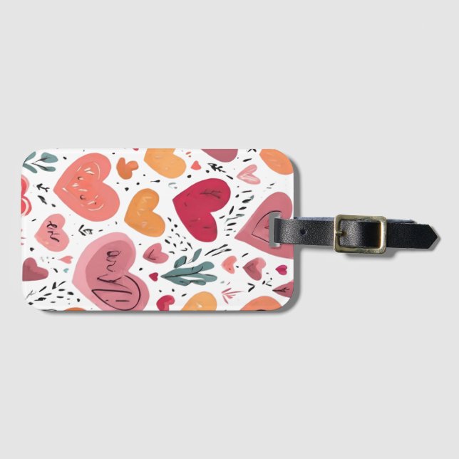 Självbestämmande och självbestämmande för Kärlek Bagagebricka (Framsida horisontal)