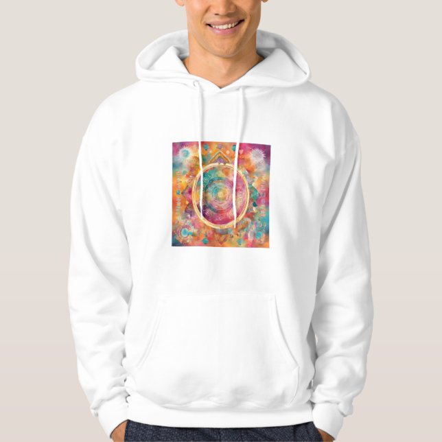 Självbestämmande och självbestämmande för Kärlek Hoodie (Framsida)