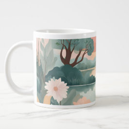 Självbestämmande och självbestämmande för Kärlek Jumbo Mugg