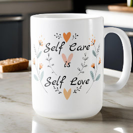Självbetjäning är självbetjänt Kärlek:Embrace Your Kaffemugg