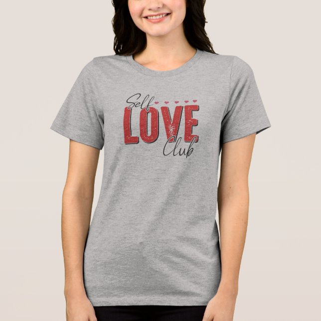 Självbetjäning av Kärlek T Shirt (Framsida)