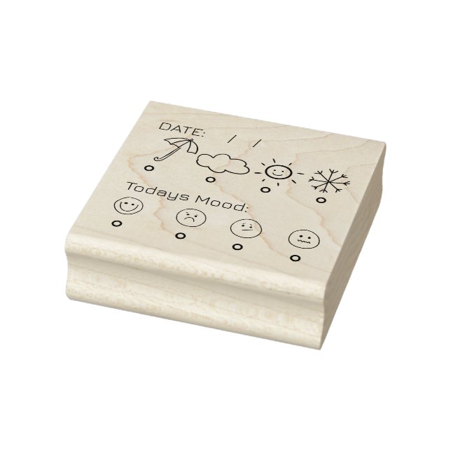 självbetjäningskula från journal, plannergummi stämpel (Stämpel)