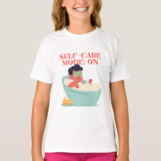 Självbetjäningsläge: PÅ - Bandning av cute och Tec T Shirt