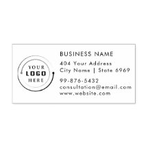 Självbläckande gummistämpel