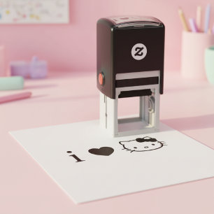 Självbläckande stämpel för katt