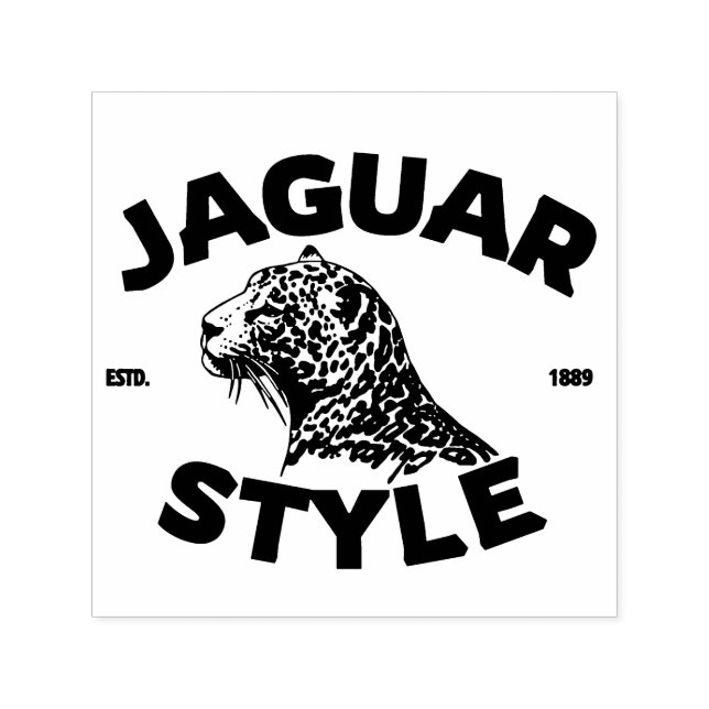 Självbläckande stämpel Jaguar (Design)