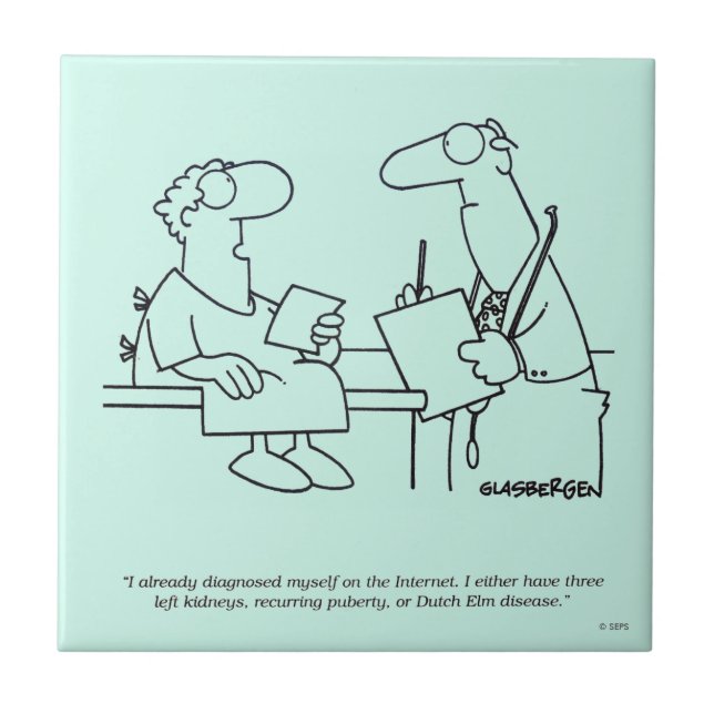 Självdiagnos Kakelplatta (Framsidan)