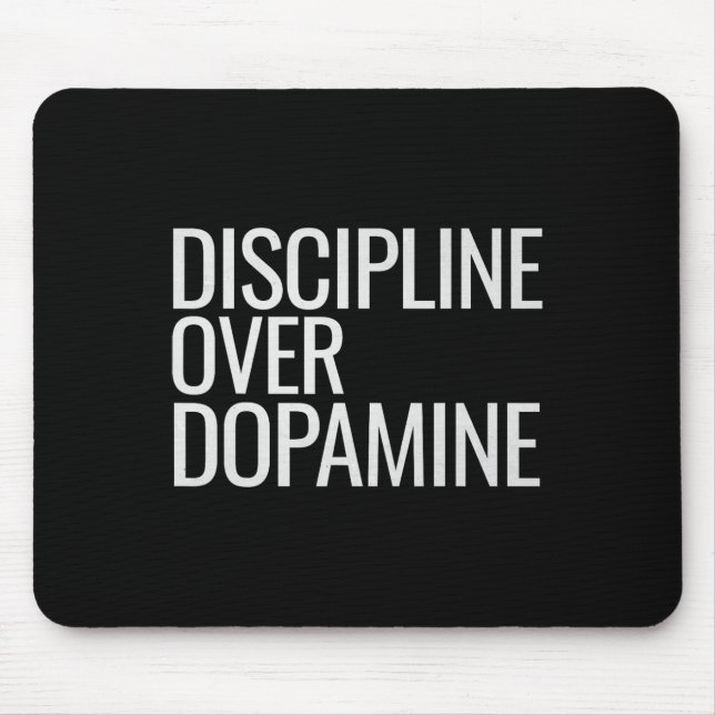 Självdisciplin vid dopaminering - motivation G Musmatta (Framsidan)