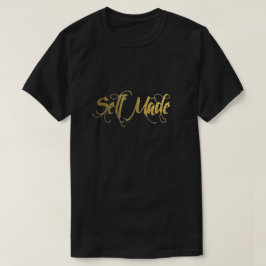 Själven gjorde guld att omkullkasta T-tröja T-shirt