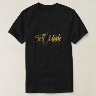 Själven gjorde guld att omkullkasta T-tröja T-shirt
