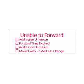 Självfärgande gummistämpel med UTF Stämpel