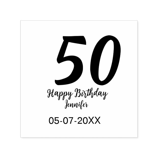 Självfärgande Gummistämpel Stämpel (Design)