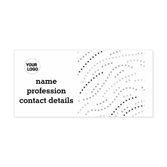 Självfärgande Gummistämpel Stämpel (Tryck)