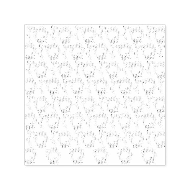 Självfärgande Gummistämpel Stämpel (Design)