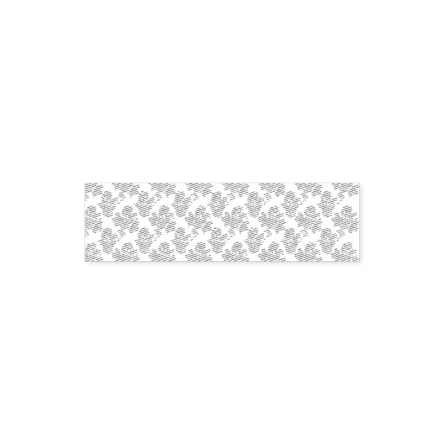Självfärgande Gummistämpel Stämpel (Design)