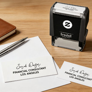  SJÄLVFÄRGANDE STÄMPEL