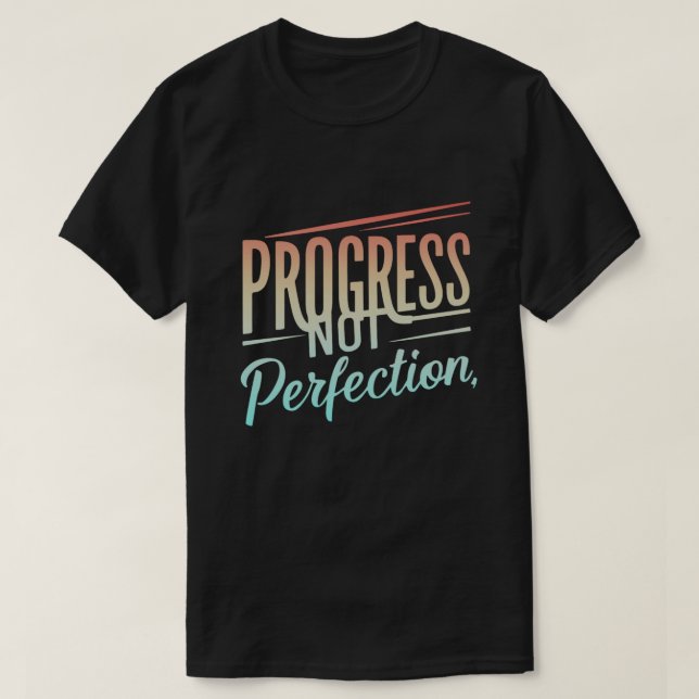 Självförbättrande positivitet t-shirt inspiration (Design framsida)