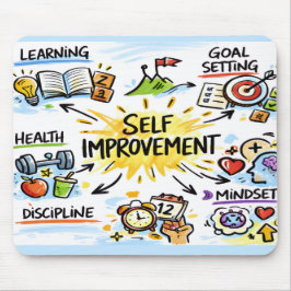 Självförbättringsmusmatta Musmatta