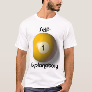 Självförklarande Tee Shirt