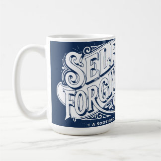 självförlåtelse kaffemugg