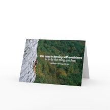 Självförtroende - inspirationskort för Hälsning-an