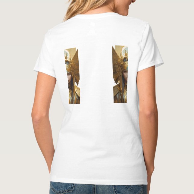 "Självförtroende Ser Bra Ut På Dig" T Shirt (Baksida)