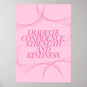 Självförtroende, Vänlighet, Andlighet, Inspirerand Poster