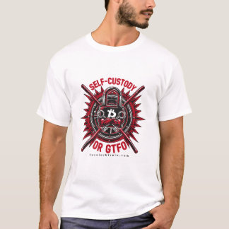 Självförvaring eller GTFO - Bitcoin T-Shirt