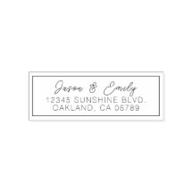 Självfyllande Frimärke för Returadress för uppspel