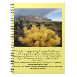 Självgående inspirerande för förlåtelse anteckningsbok