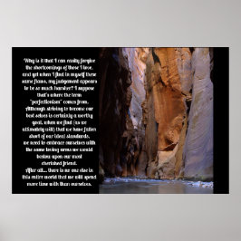 Självgående inspirerande för förlåtelse poster