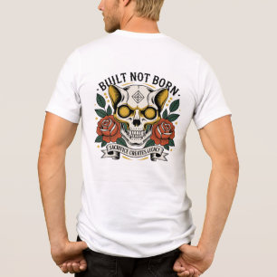 Självgjord styrka - Traditionell tatuering motivat T Shirt