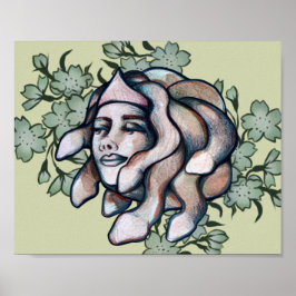 Självgod Medusa Konst ljuva gorgon konst Medusa or Poster