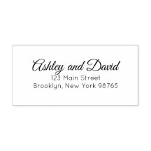 Självinläsning av Returadressen Klassisk Elegant