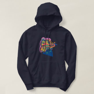 Självkänsla under uppbyggnad hoodie