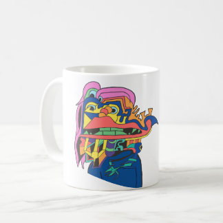 Självkänsla under uppbyggnad kaffemugg