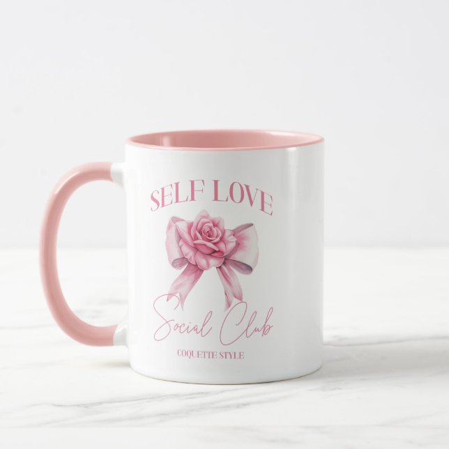 Självkärlek Coquette Kaffemugge Mugg (Vänster)