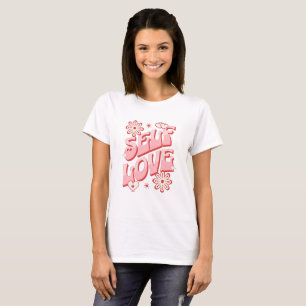 Självkärlek Retro T-Shirt