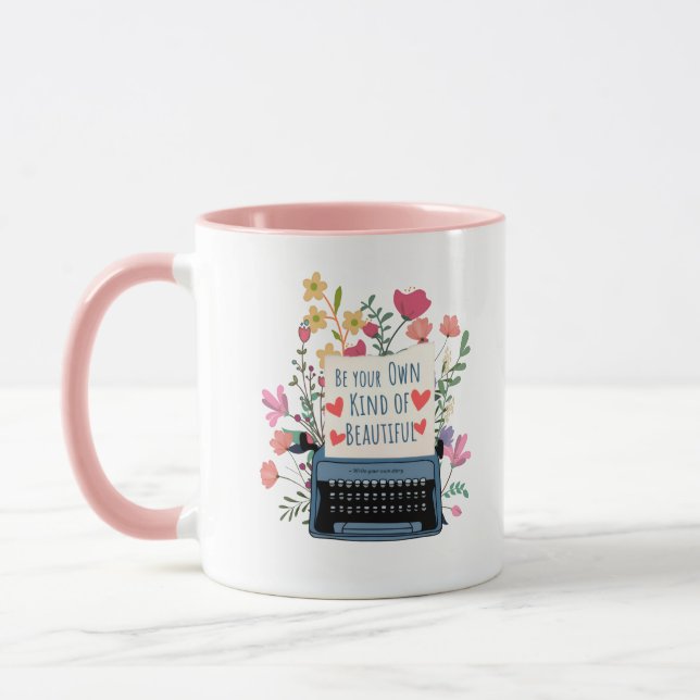 Självkärlekscitat Kaffemugg  (Vänster)
