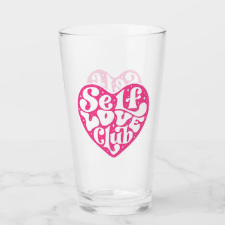 Självkärleksklubb Glas