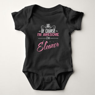 Självklart är jag Fantastisk och Eleanor namn T Shirt